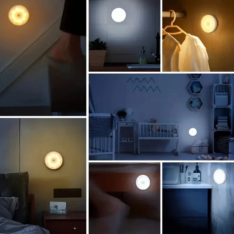 Smart Motion-Activated LED Night Lamp for Any Room