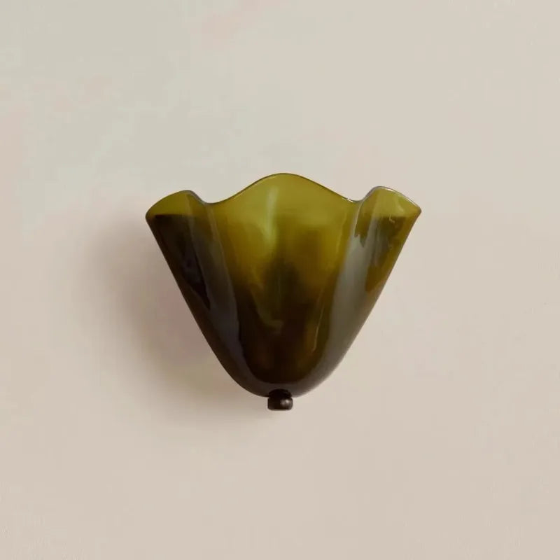 Scandinavian Glass Wall Light for Stylish Hallways and More