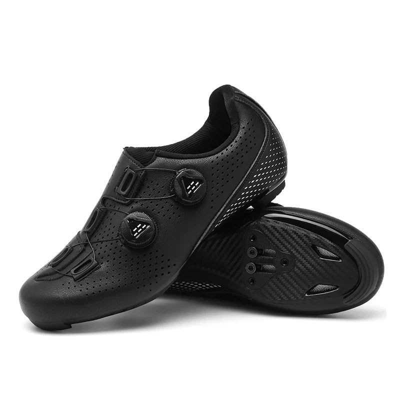Cycling Shoes for MTB and Road | Dual-Dial Closure & Perforated Upper | Clipless Pedal Compatible | Durable Comfort