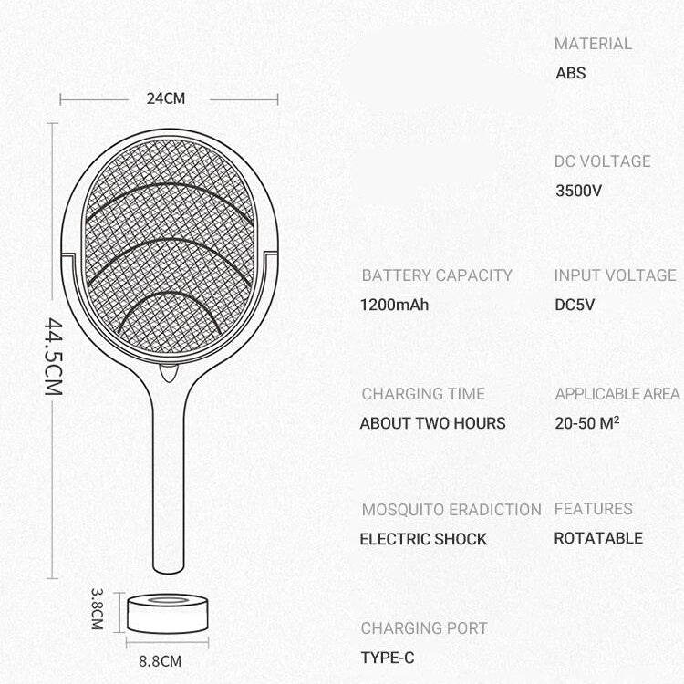 ZapGuard 5-in-1 Electric Insect Zapper with LED Light