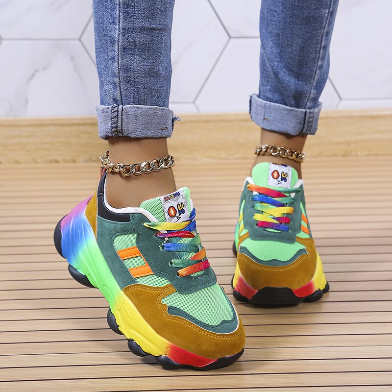 VibrantStep Comfort Sneakers for Everyday Support