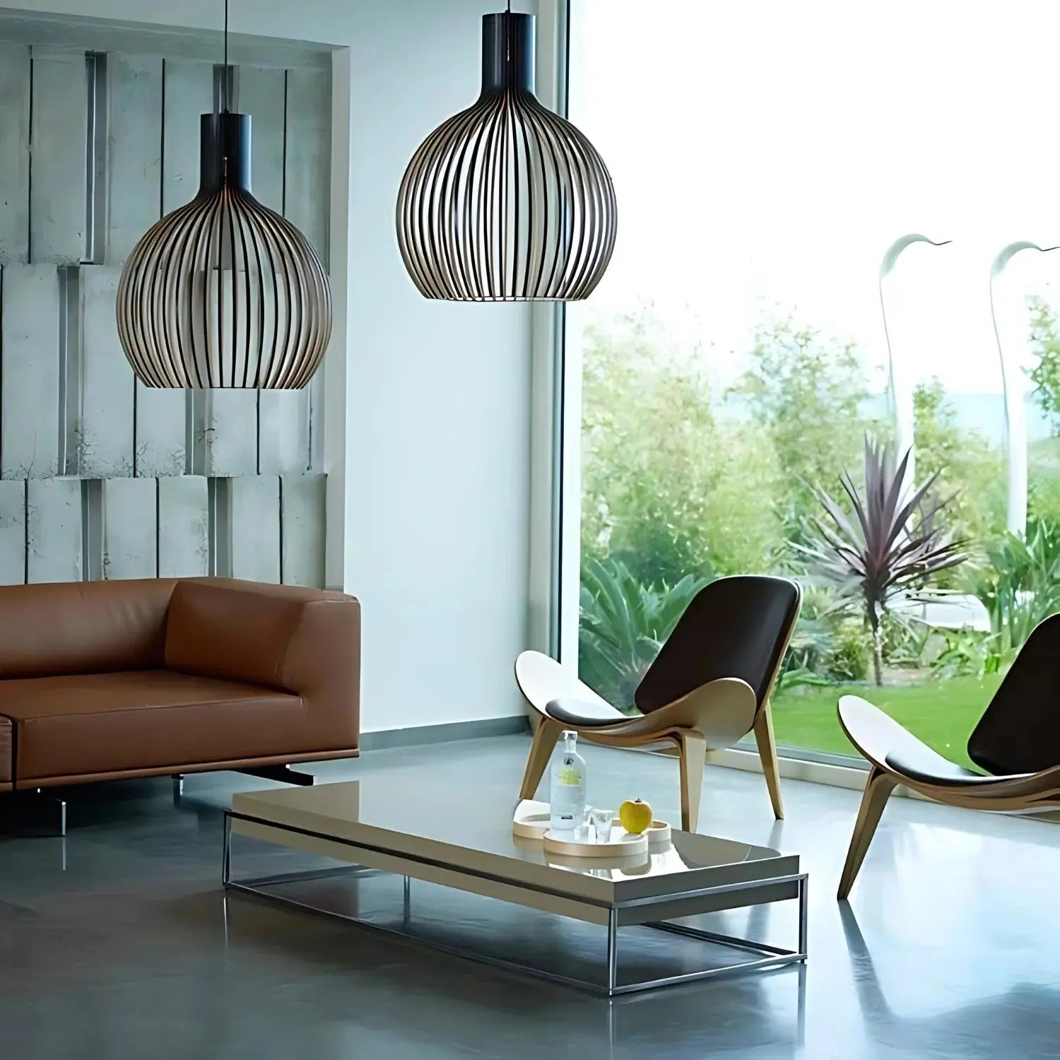 Adjustable Wooden Ceiling Light Fixture for Warm Scandinavian Pendant Lighting