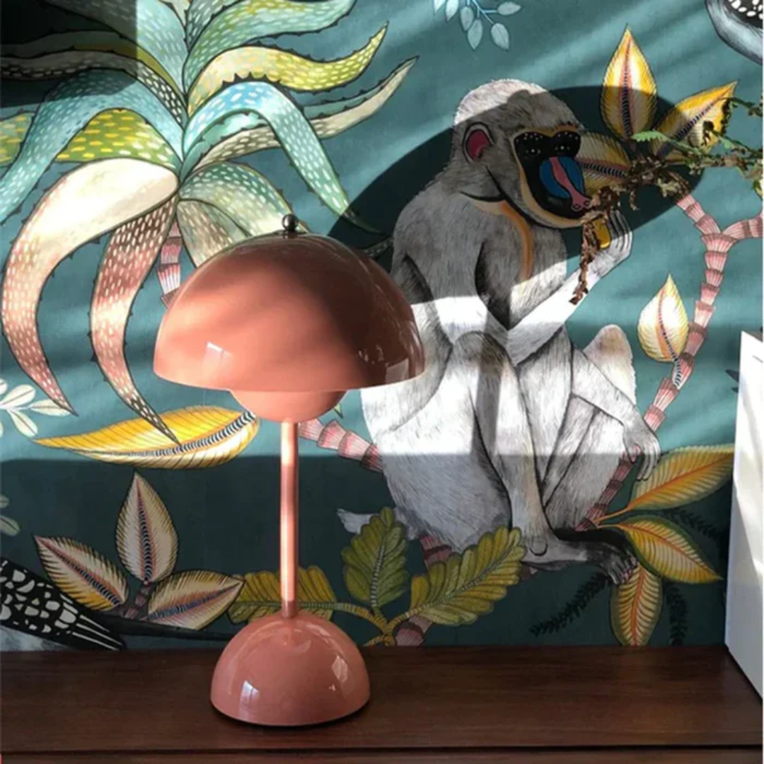 Wireless Control Scandinavian Lamp – Adjustable Brightness, Cordless Design