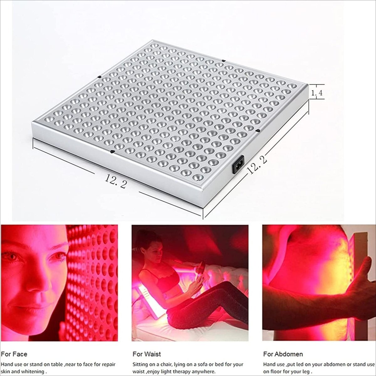 RadiantEase Infrared Light Therapy Panel for Skin and Relaxation