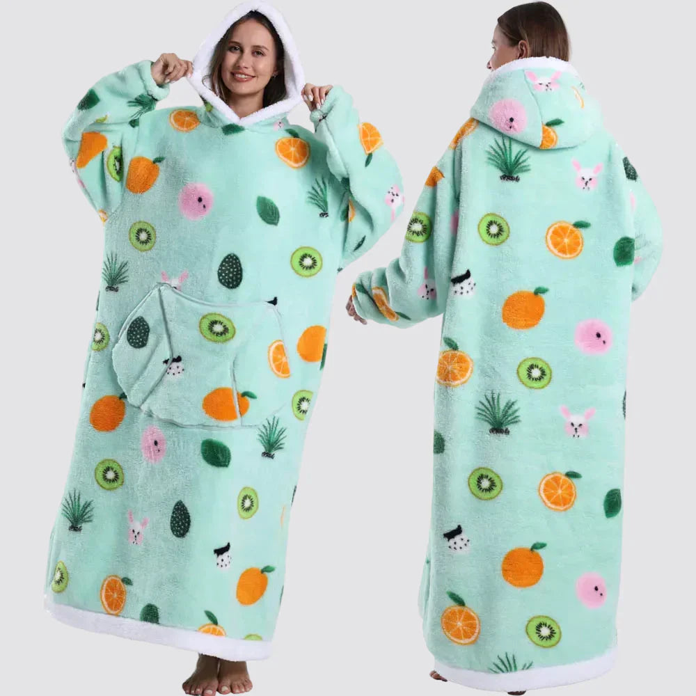 Luxurious Oversized Hoodie Blanket for Ultimate Comfort