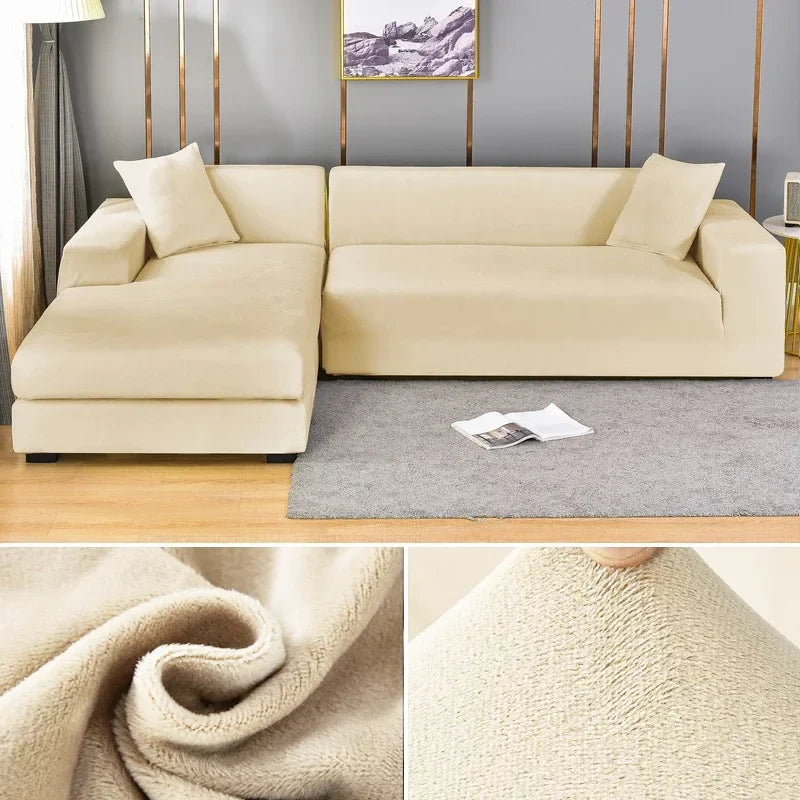 Taavita - High-Quality Stretch Velvet Sofa Covers for Perfect Protection and Fit