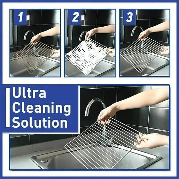 Grease Remover Foam Cleaner for Kitchen Surfaces – No Rinsing Required