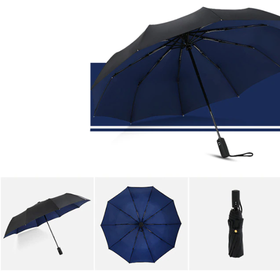 Travel-Ready Windproof Umbrella | Compact and Reliable