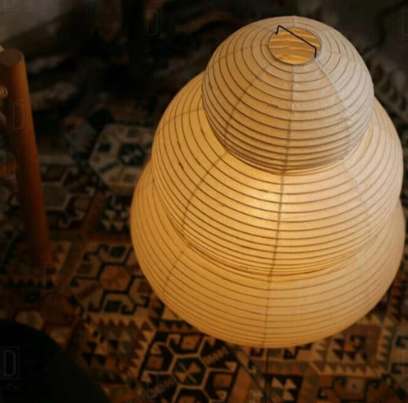 Transformable Japanese Rice Paper Floor Lamp