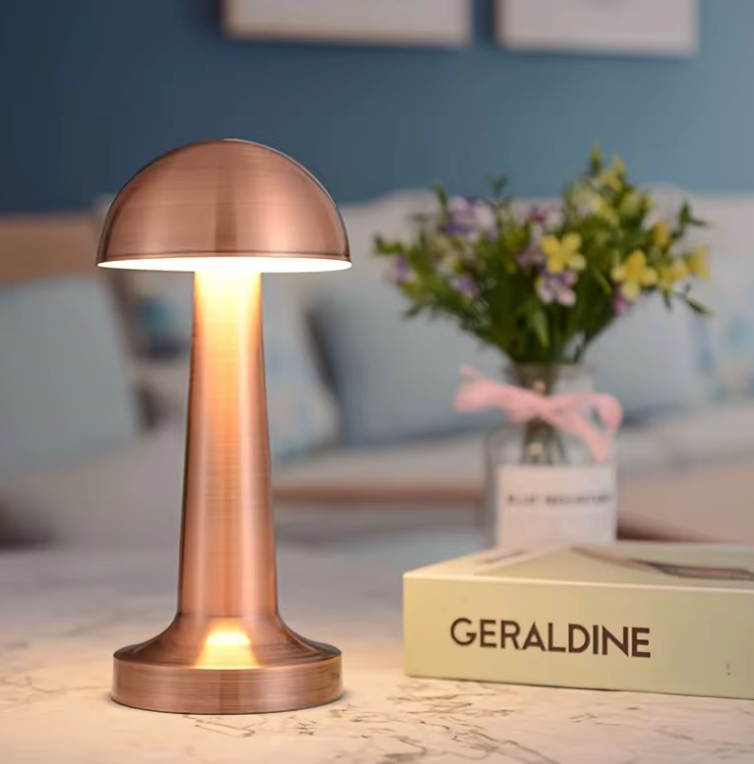 Taavita Wireless Dimmable LED Rechargeable Table Lamp - Modern Touch Control | Living Room | Reading Lamp | Nightstand Lamp