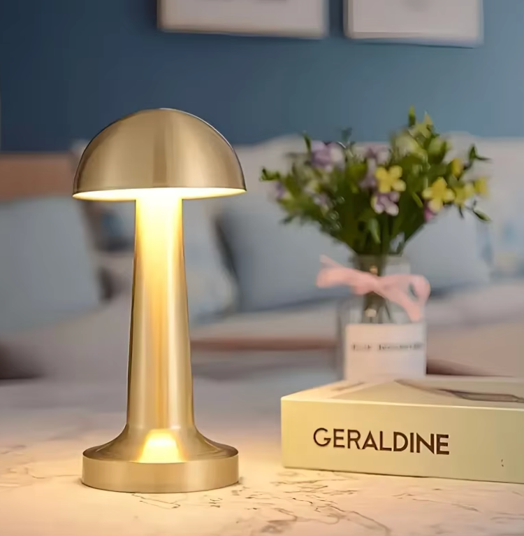 Taavita Wireless Dimmable LED Rechargeable Table Lamp - Modern Touch Control | Living Room | Reading Lamp | Nightstand Lamp