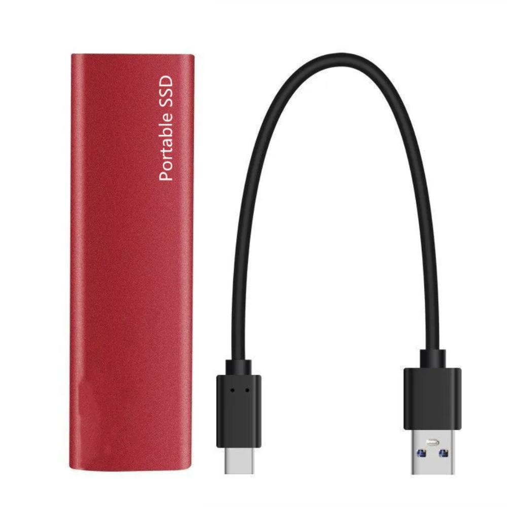 Ultra-Slim Portable SSD with USB 3.2 for Effortless Storage