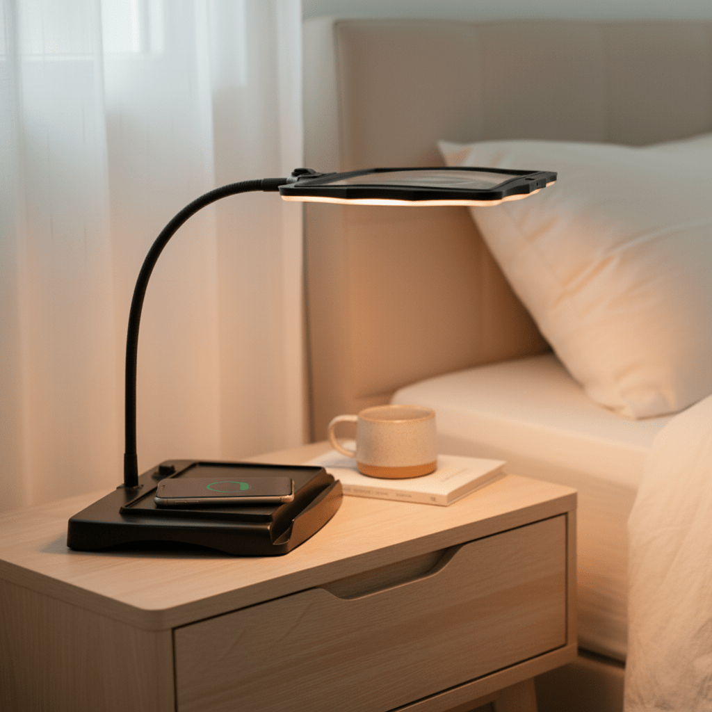 ClarityLight Pro Magnifying Floor Lamp with Enhanced Illumination