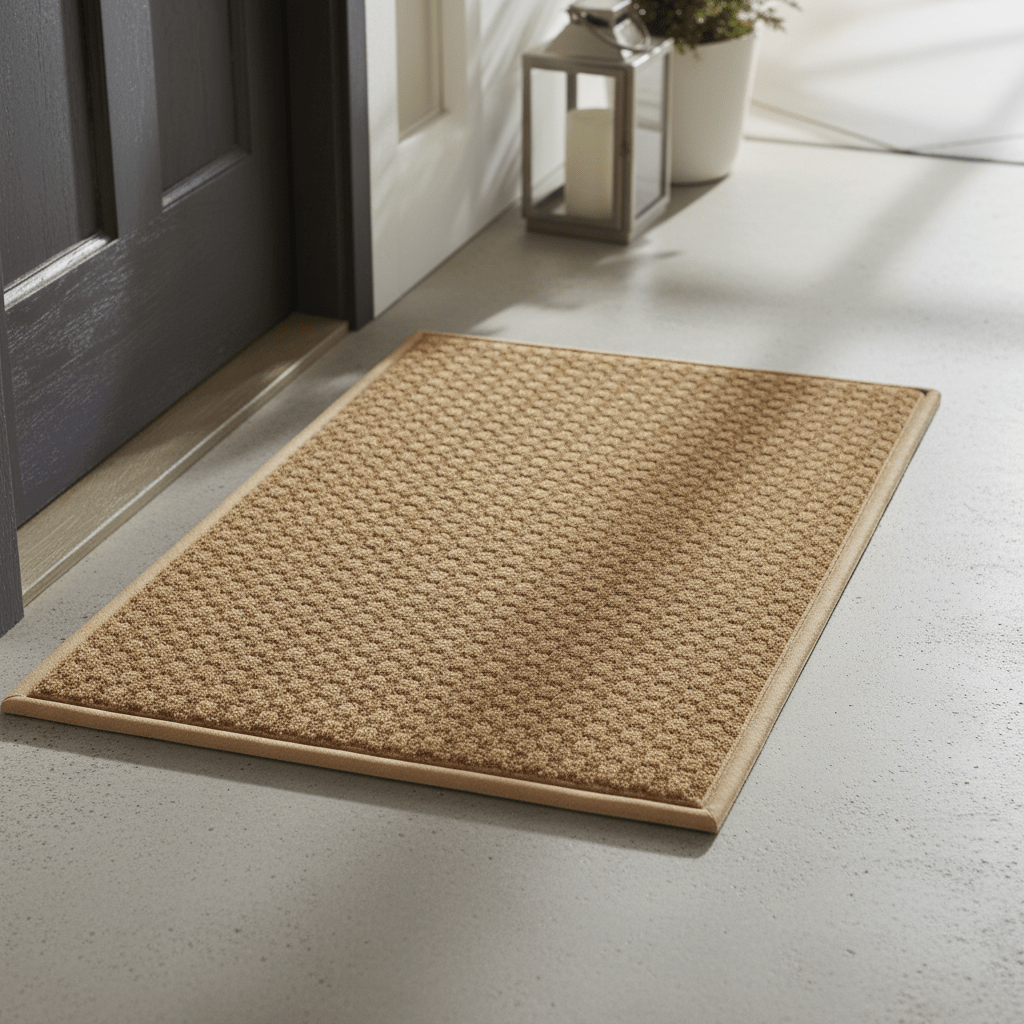 All-Weather Entryway Mat with Non-Slip Grip and Dirt Control