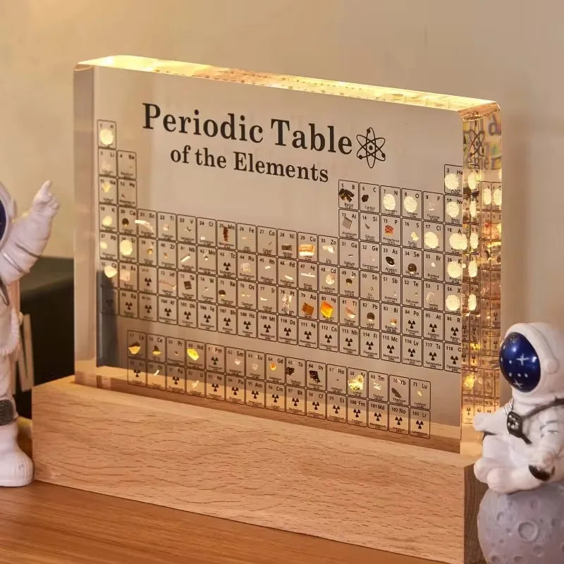 Stylish Acrylic Element Display – Science Desk Accent Piece