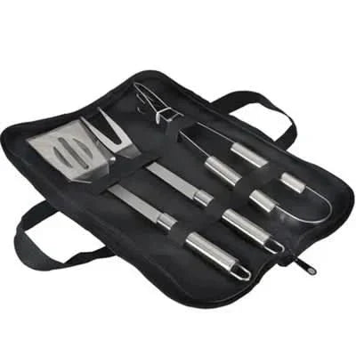 GrillMaster Pro Stainless Steel BBQ Tool Collection