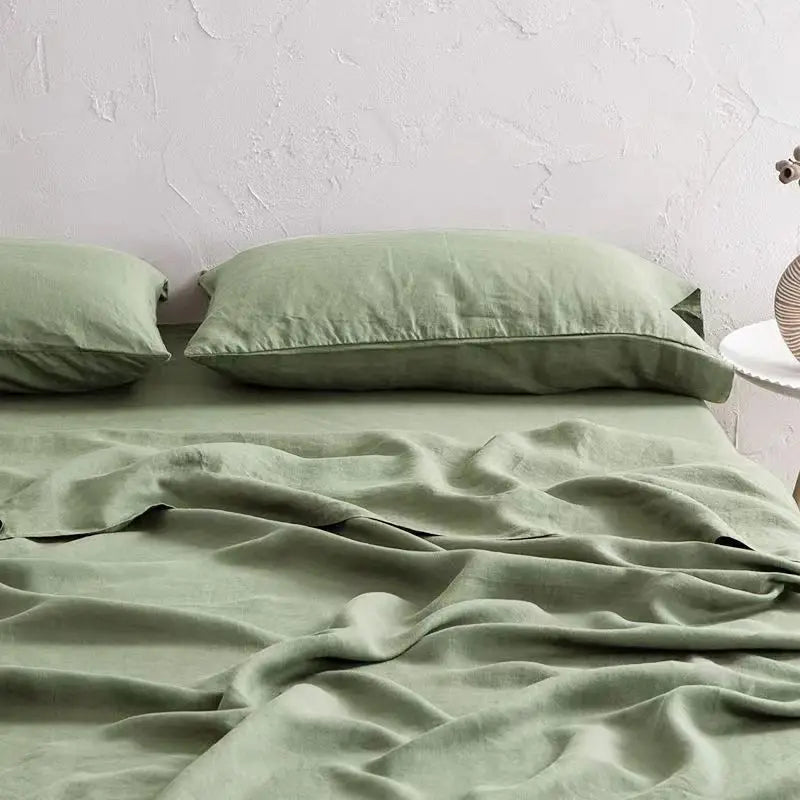 Taavita | Ultra-breathable Bed Sheets Made of Pure Linen for Refreshing Sleep