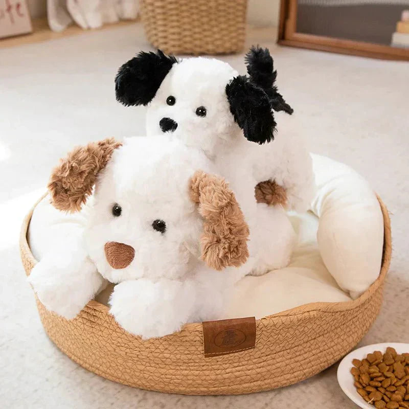 SnuggleBuddy Soft Plush Dog Pillow for Kids - Perfect for Comfort