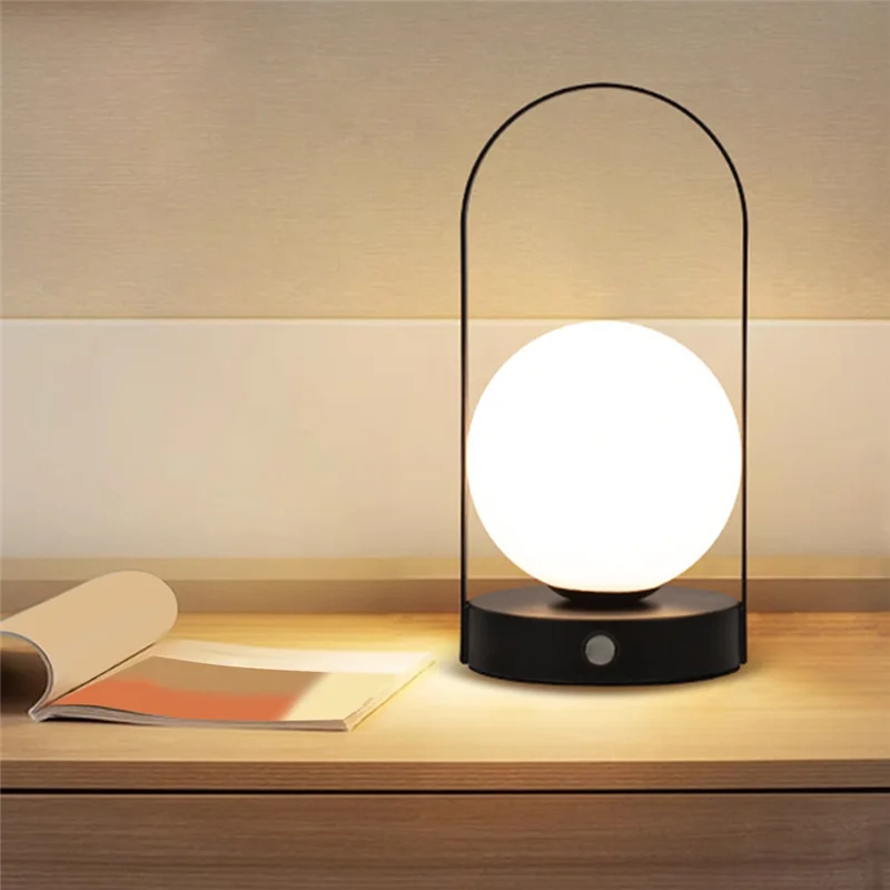 Versatile Rechargeable LED Table Lamp with Dimming Options