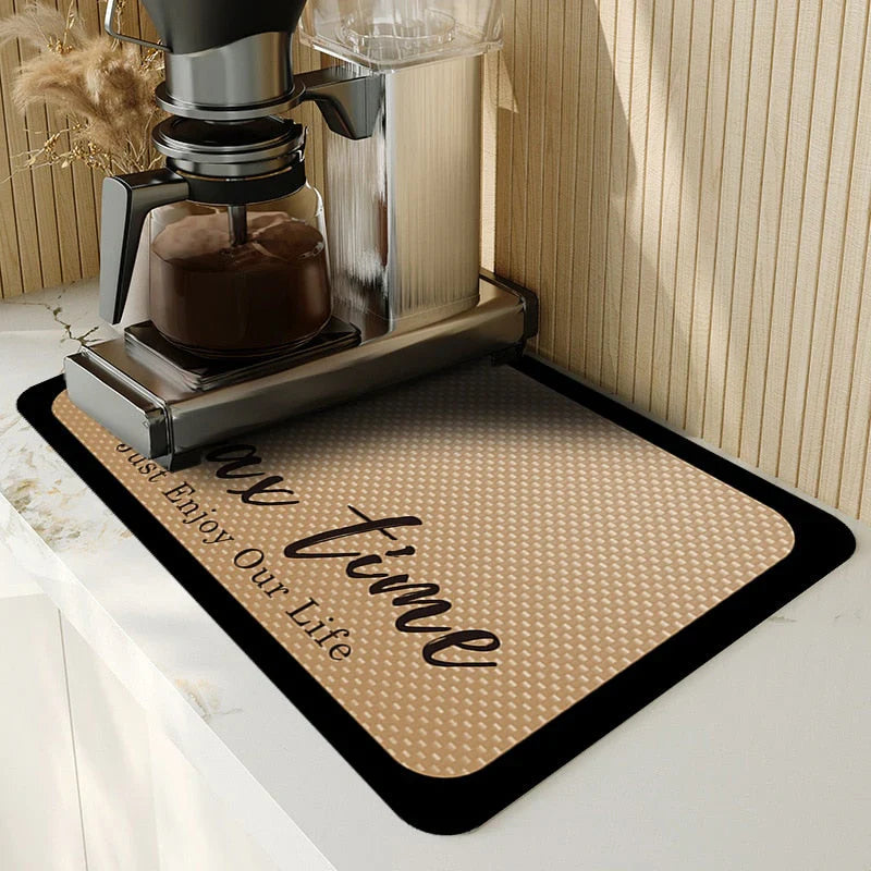 Countertop Drying Mat – Highly Absorbent Drip Protector