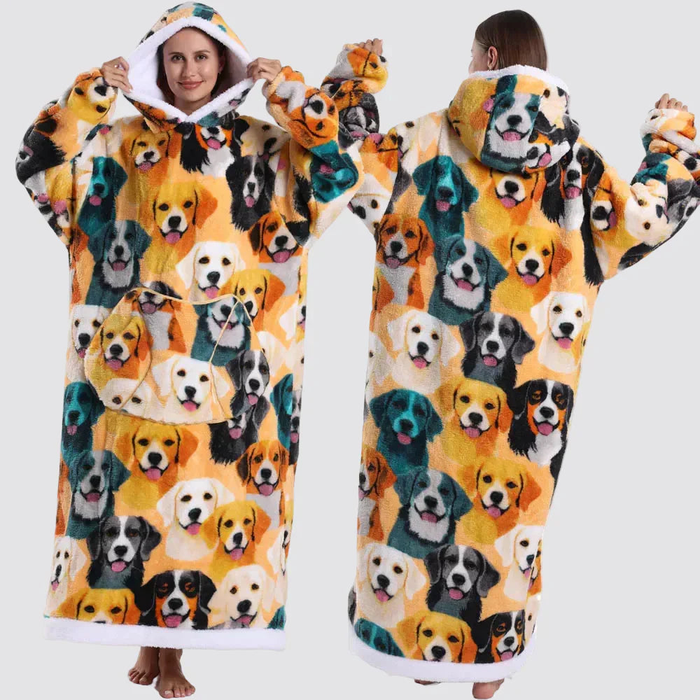 Luxurious Oversized Hoodie Blanket for Ultimate Comfort