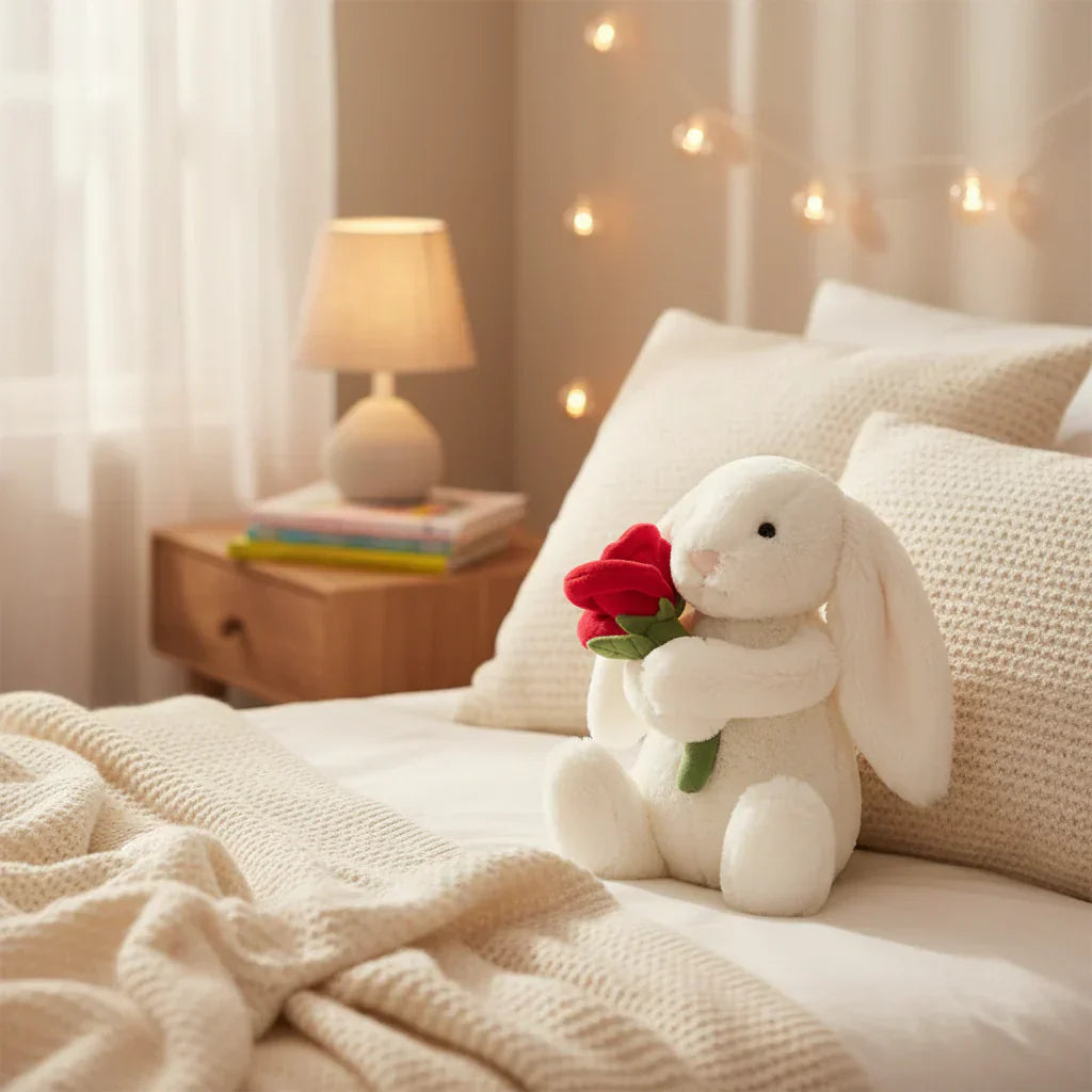 SnuggleSoft Bunny Plush Toy - Adorable Stuffed Animal Gift