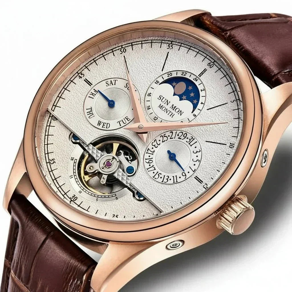 Classic Self-Winding Men's Timepiece with Reliable Mechanics