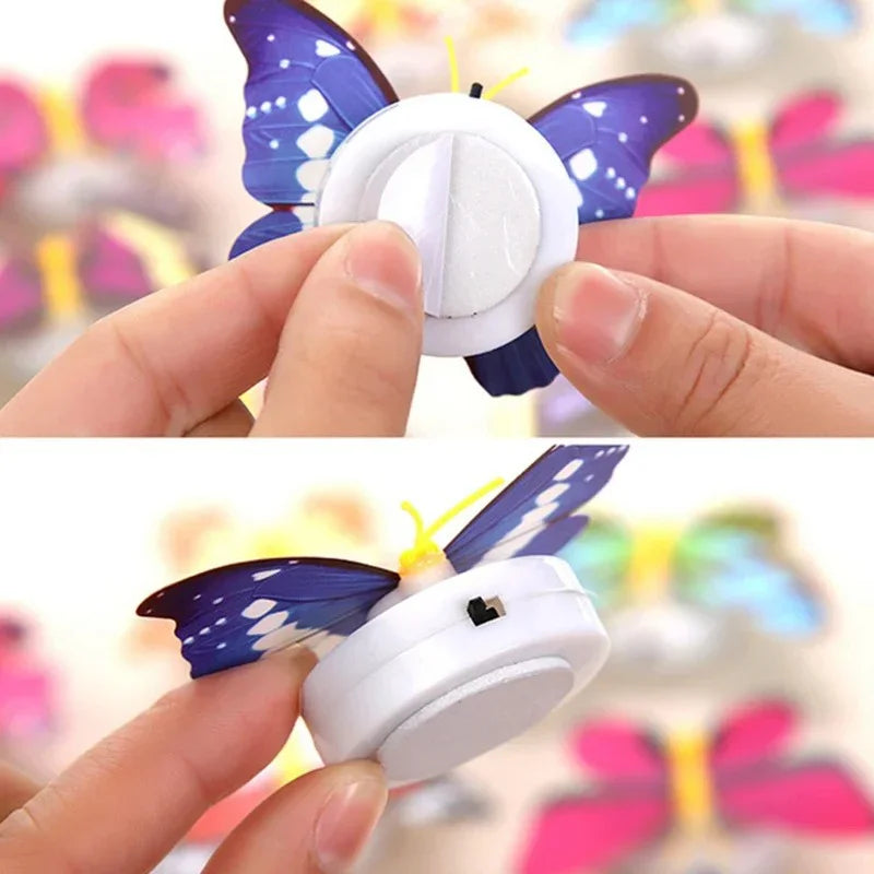 Vibrant LED Butterfly Nightlight – Stick-On Decorative Lamp
