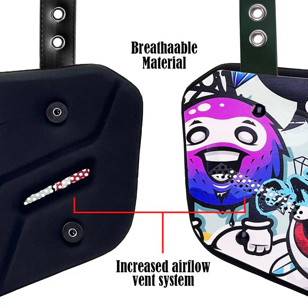 Ultimate Back Guard for Football with Impact Absorption and Airflow