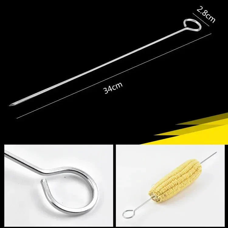Ultimate Grilling Companion: Stainless Steel BBQ Tool Set