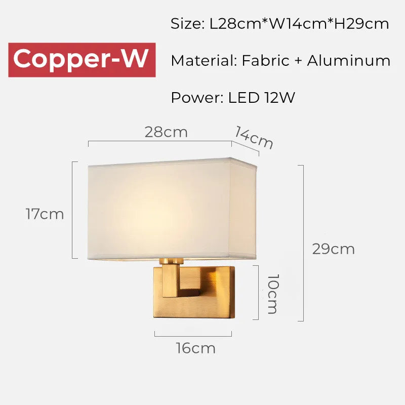 Taavita Wall Lamp with Reading Light