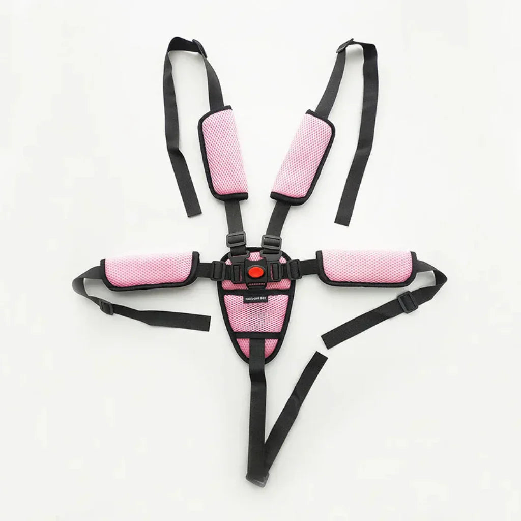 Versatile Child Safety Harness with Comfort Padding for Vehicles