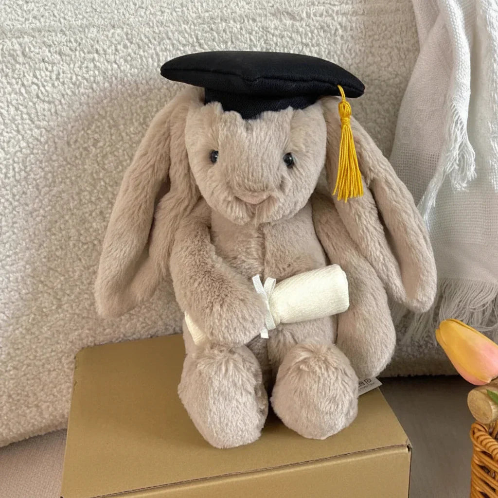 Adorable Graduation Rabbit Plush Toy for Cherished Memories