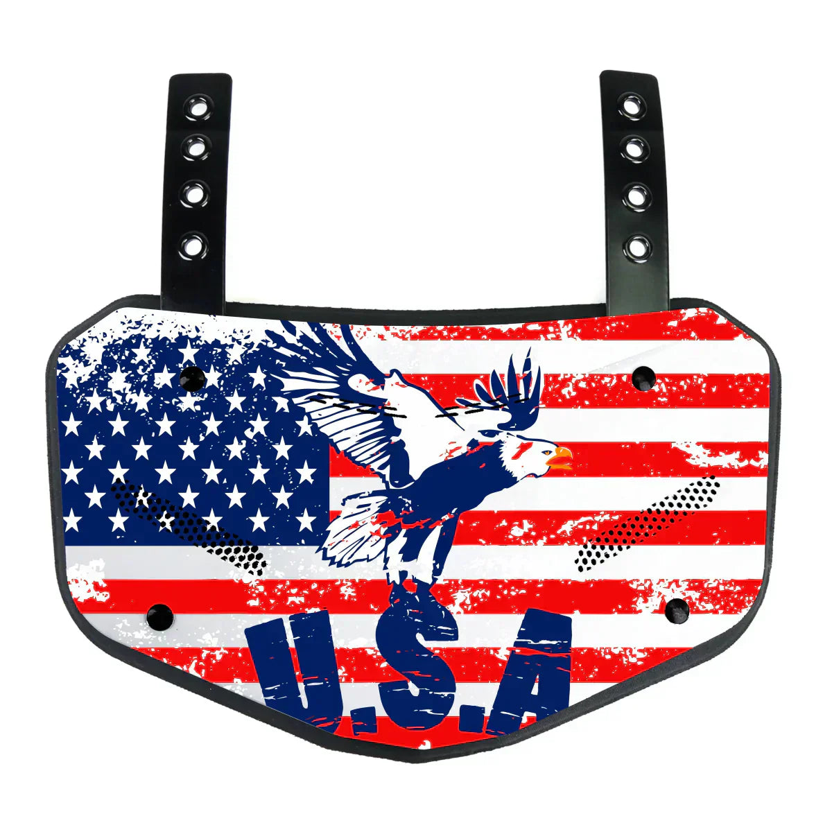 Ultimate Back Guard for Football with Impact Absorption and Airflow