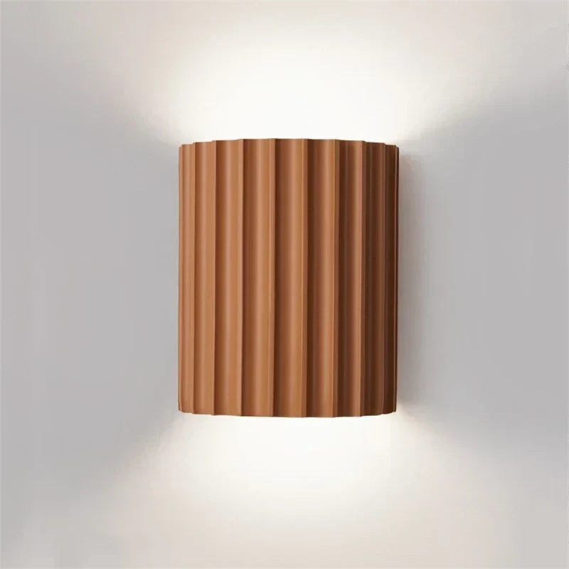 Sleek Resin Wall Light with Soft Illumination for Any Room