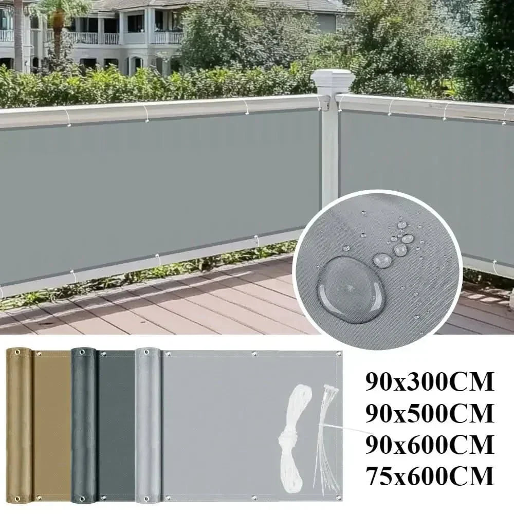 GardenGuard Outdoor Privacy Screen with UV and Weather Protection