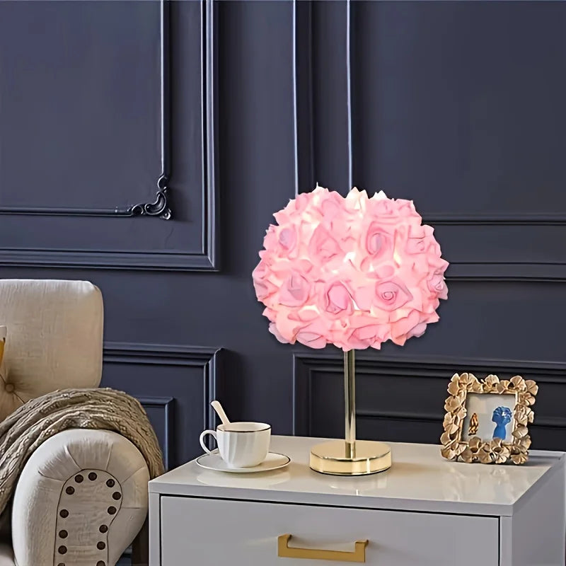 Charming Floral LED Table Lamp for Elegant Home Lighting