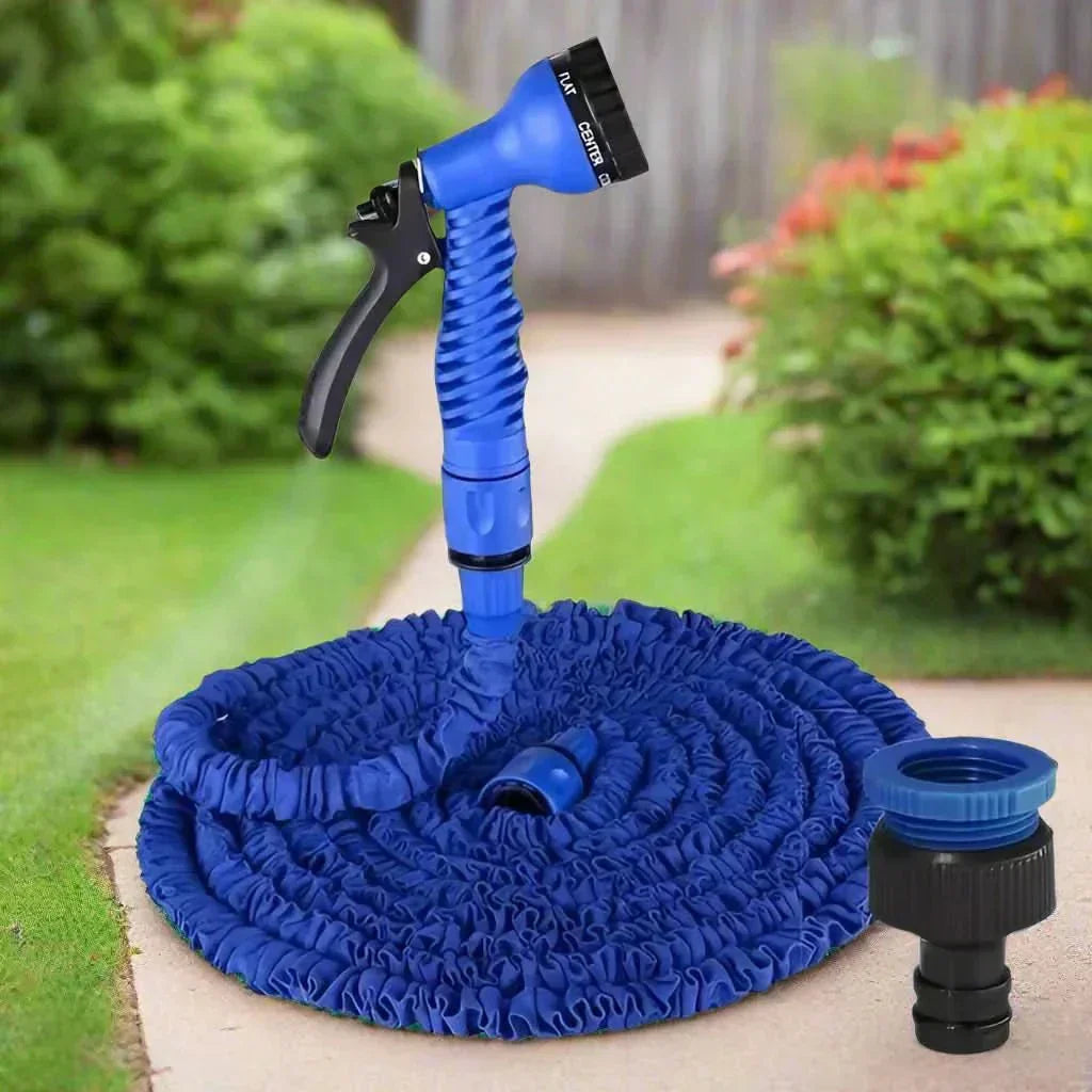 AquaStretch Versatile Expandable Hose - Pressure-Optimized for Gardens & Vehicles