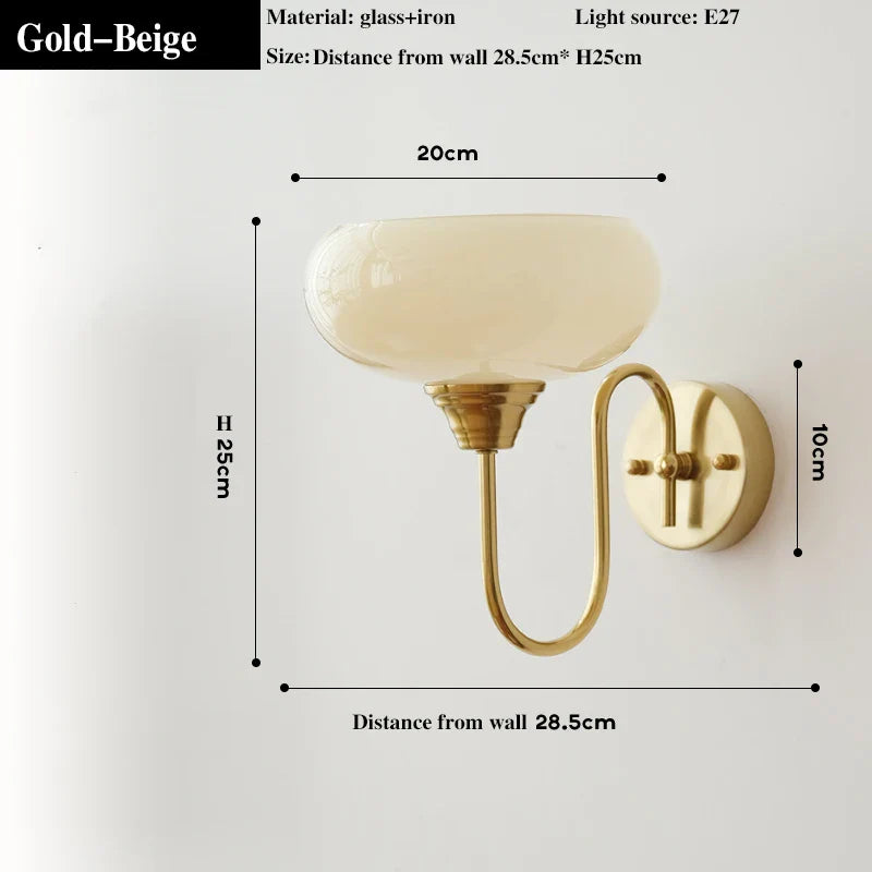 Taavita Wall Lamp in Retro Design