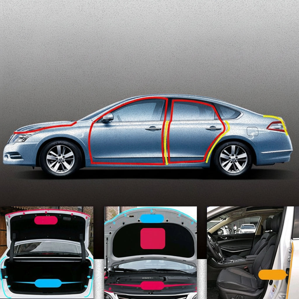 Flexible Weather Seal for a Quieter, More Comfortable Drive