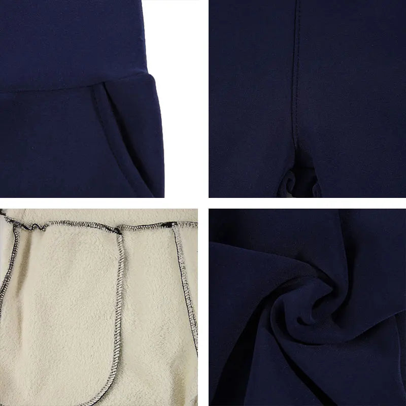 CozyShield Fleece-Lined Winter Leggings for Daily Use