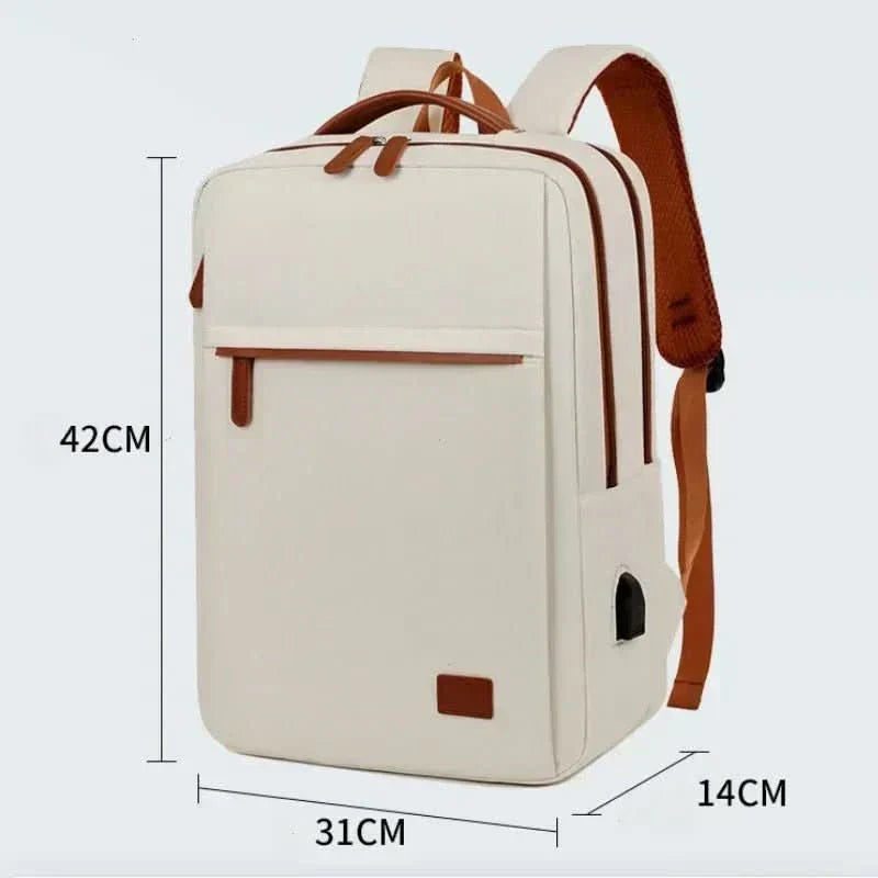 Versatile Backpack with Laptop Sleeve and USB Charging Port