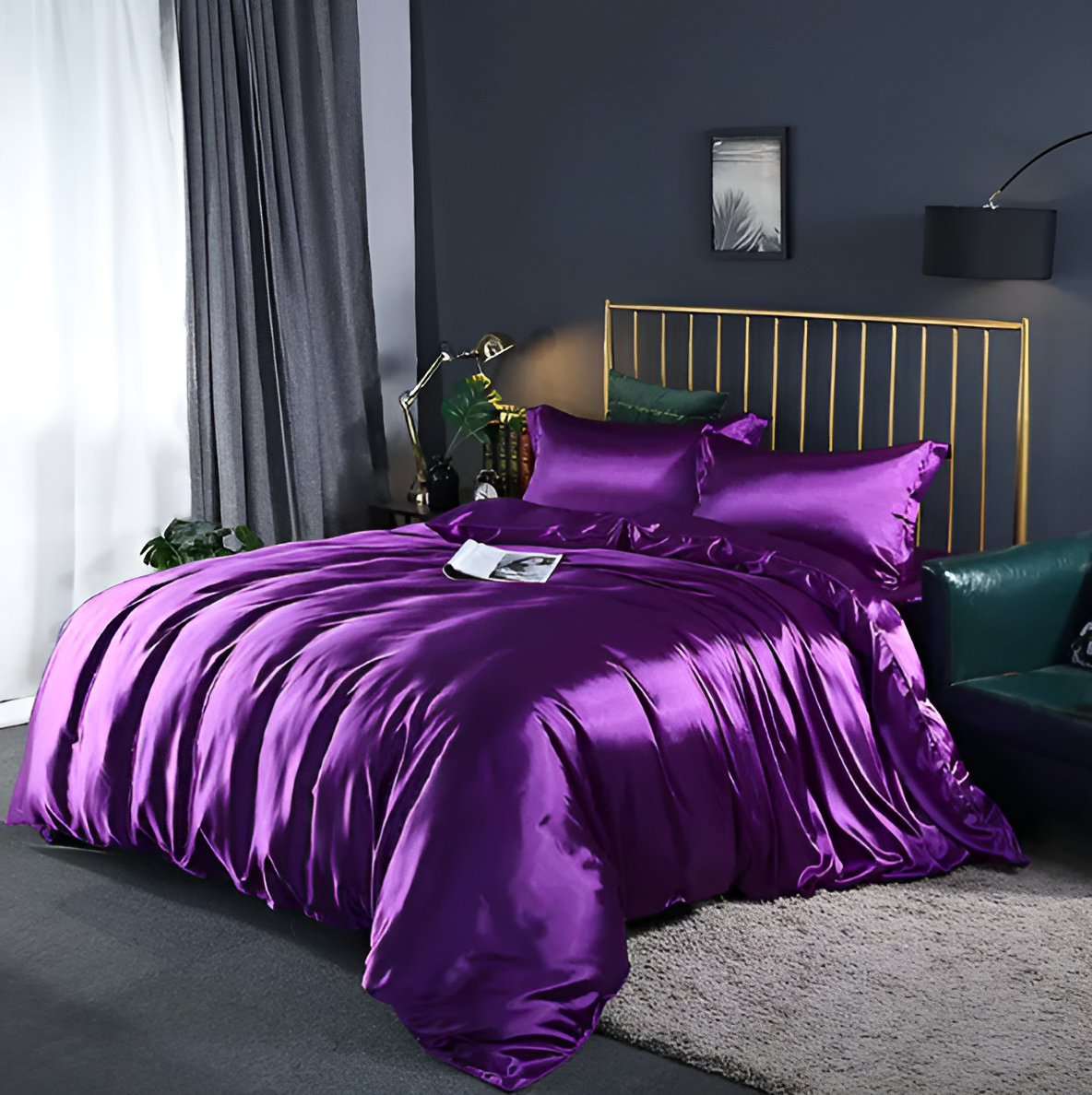 Hypoallergenic Mulberry Silk Bedding Set for Comfortable Sleep