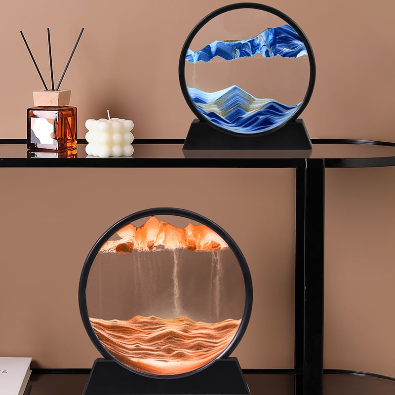 Motion Sand Art Frame with Distinctive Designs – Calm Decor for Peaceful Areas
