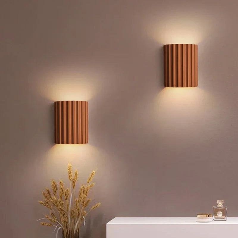 Sleek Resin Wall Light with Soft Illumination for Any Room
