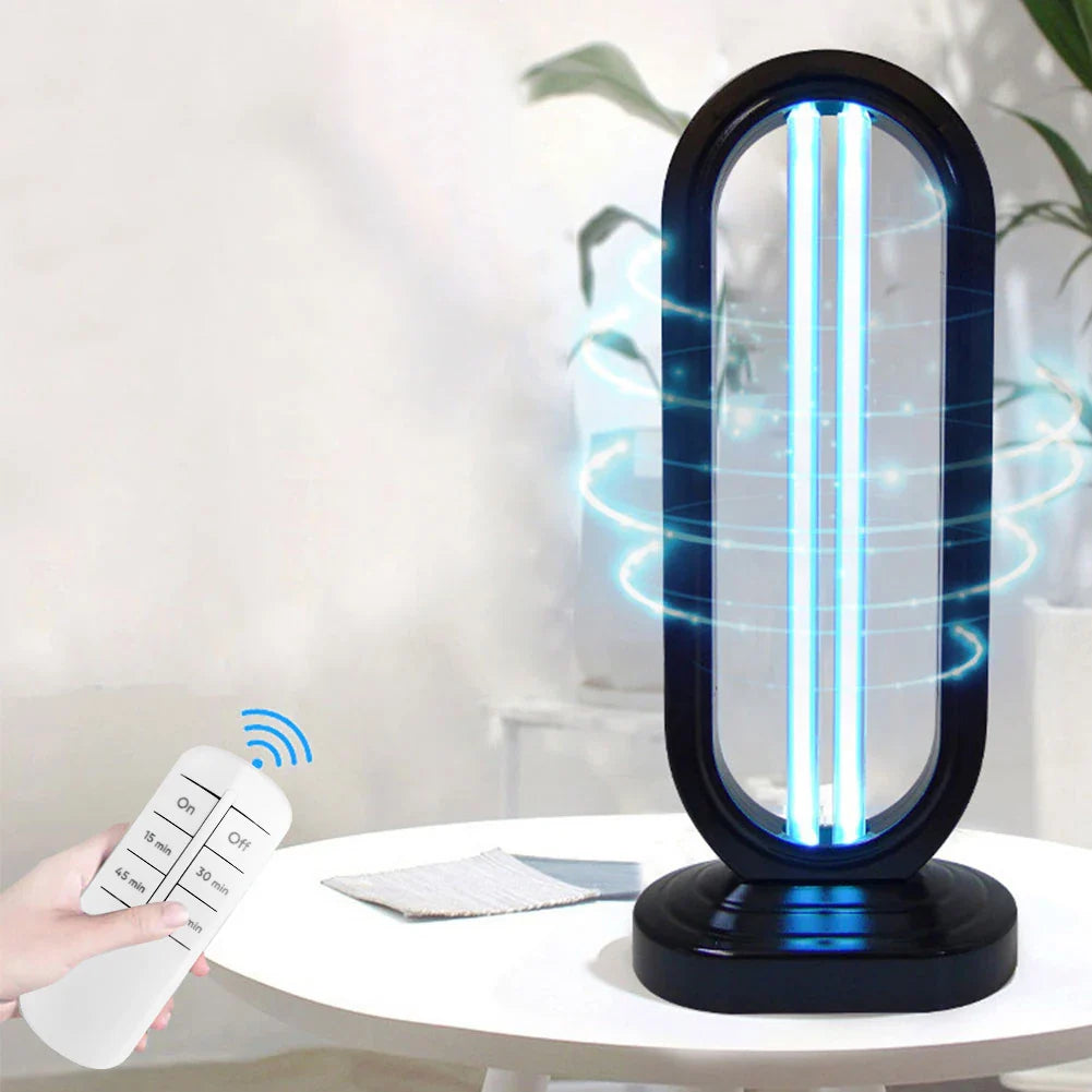 Smart UV Sanitizing Lamp with Remote & Timer for Home Use
