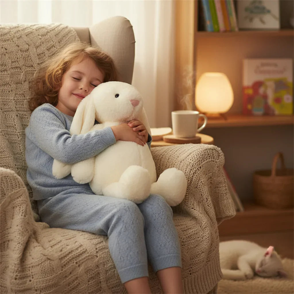 CuddlePaw Soft Rabbit Plush Toy for Snuggly Comfort