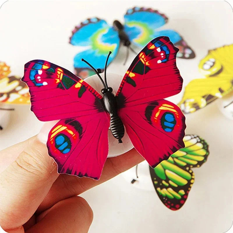 Vibrant LED Butterfly Nightlight – Stick-On Decorative Lamp
