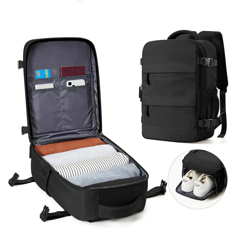 NomadPack Compact Travel Backpack with Laptop Sleeve