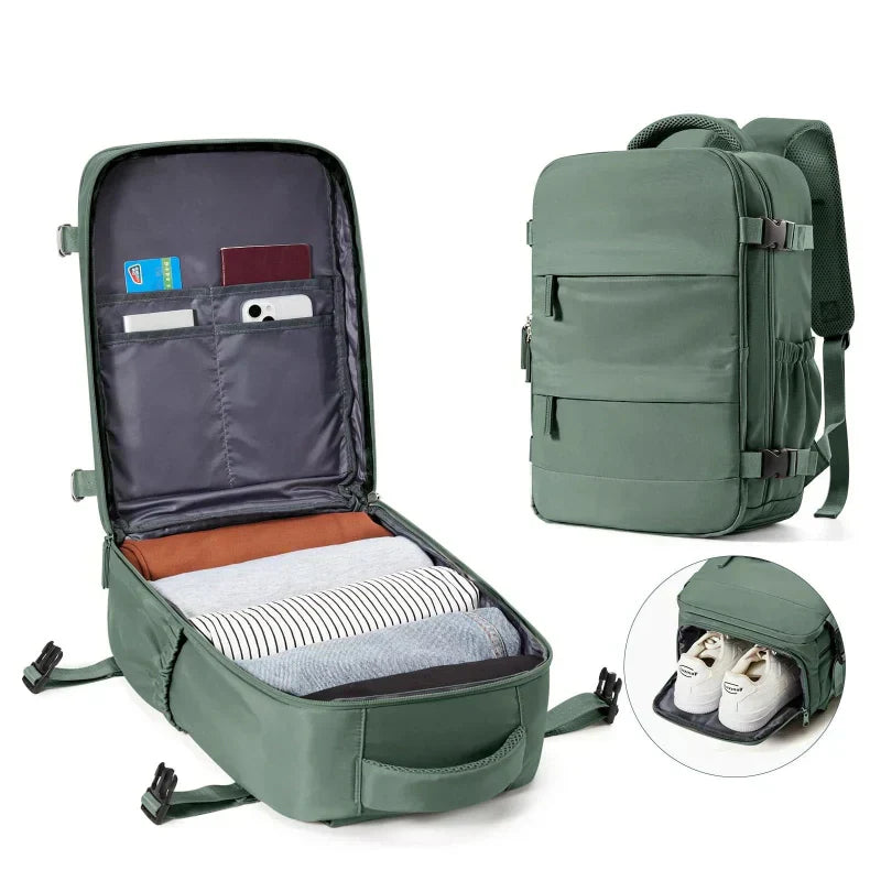 NomadPack Compact Travel Backpack with Laptop Sleeve